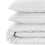 Imperial Rooms (Double) Reversible Duvet Quilt Cover White Bedding Sets UK 7