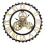 Living And Home Retro Gear Silent Wall Clock 3