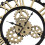 Living And Home Retro Gear Silent Wall Clock 7
