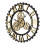 Living And Home Retro Gear Silent Wall Clock 4