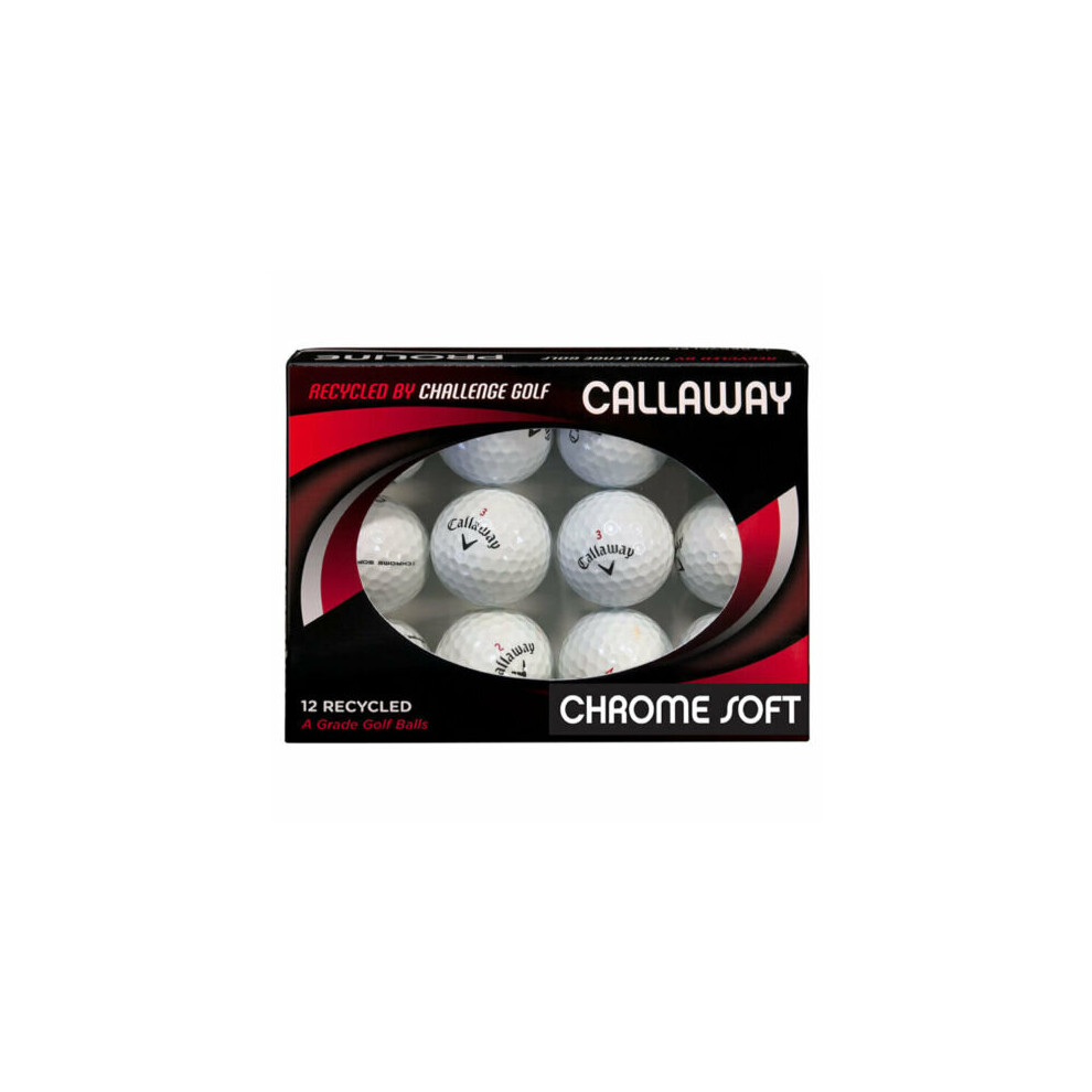 Callaway Chrome Soft X GOLF BALLS Recycled GRADE A FREE P&P