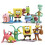 8Pcs SpongeBob SquarePants Action Figures συλλεκτικό μοντέλο παιχνίδι δώρο για παιδιά 1