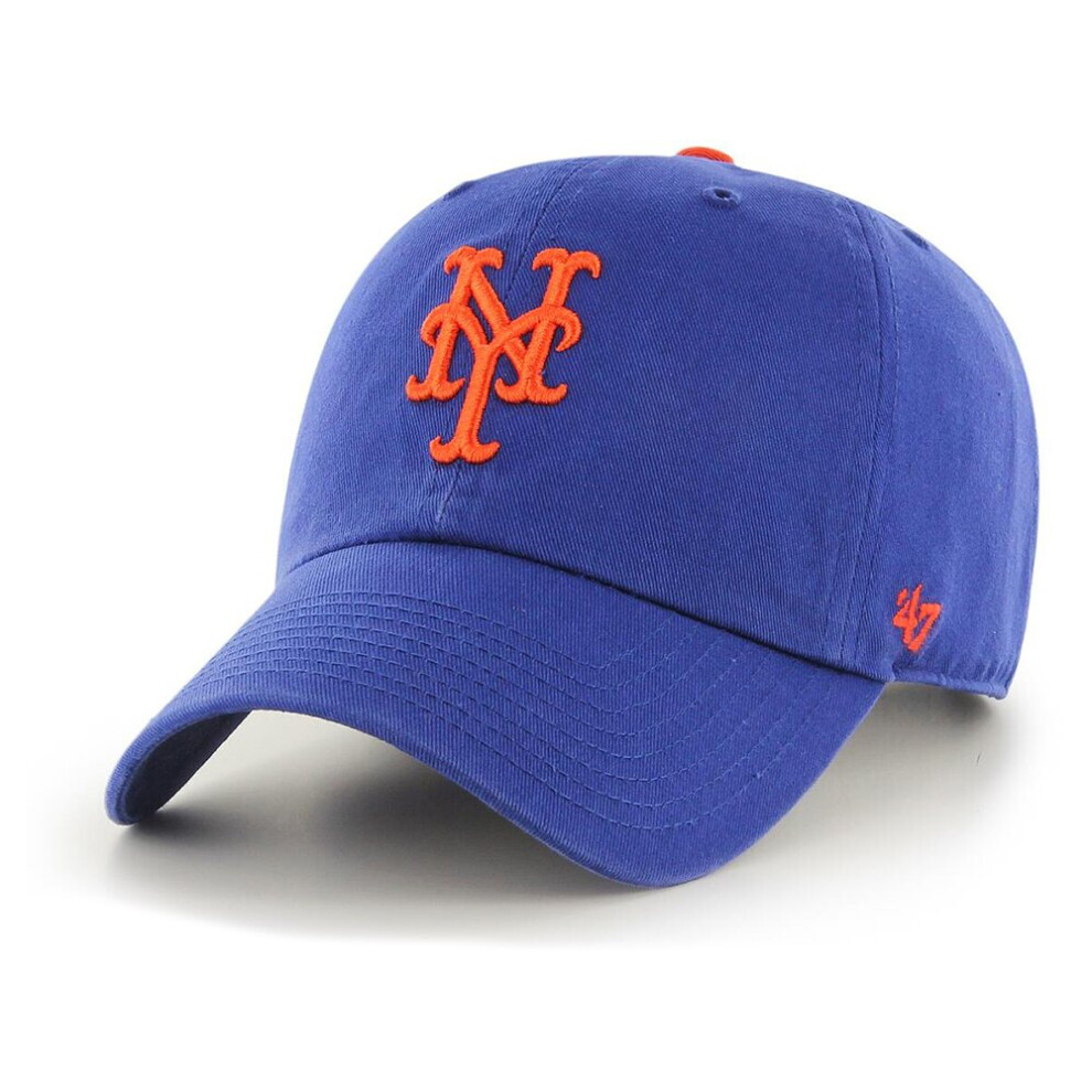 47 Brand MLB New York Mets Clean Up Cap Royal