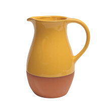 Dexam Sintra Terracotta Drinks Serving Jug - Ochre Yellow