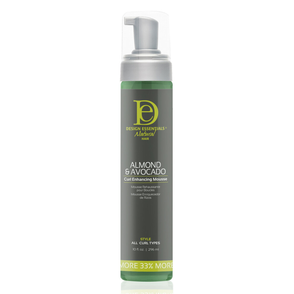 Design Essential Almond & Avocado Curl Enhancing Mousse 10fl.oz/296mL