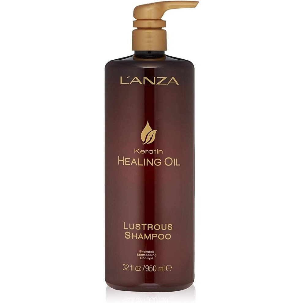 L'Anza Keratin Healing Oil Lustrous Shampoo 950 Ml