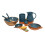 Dexam Sintra Terracotta Drinks Serving Jug - Ink Blue 2
