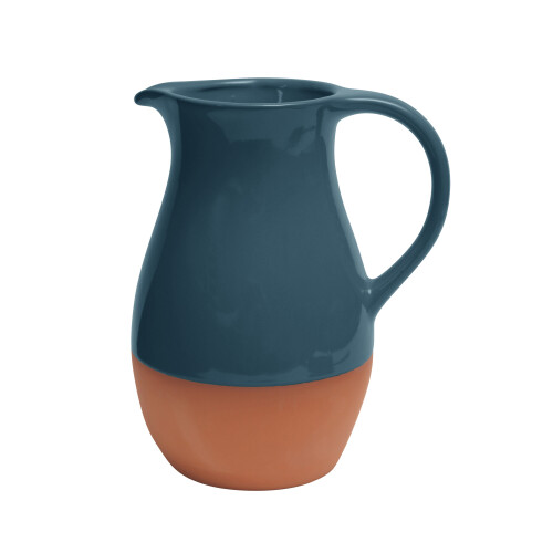 Dexam Sintra Terracotta Drinks Serving Jug - Ink Blue