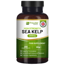 Sea Kelp 2000mg 200 Vegan Tablets | Proudly made in the UK by Prowise
