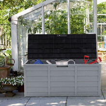 Garage Garden Plastic Storage Utility Box Shed Tool Bike Organiser