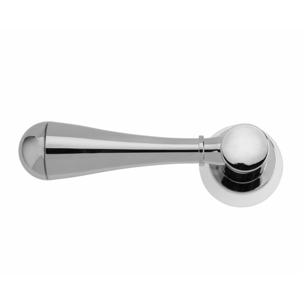 (Chrome Teardrop) Croydex Tank Flush Lever Toilet WC Cistern Handle