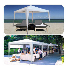 Heavy Duty Gazebo with Sides 3m x 3m Marquee Canopy Waterproof Garden