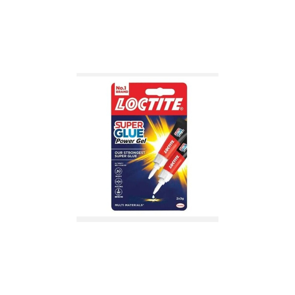LOCTITE Super Glue Power Gel 2x3g Tube