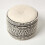 Homescapes Pryia Cream & Black Macrame Boho Pouffe 3