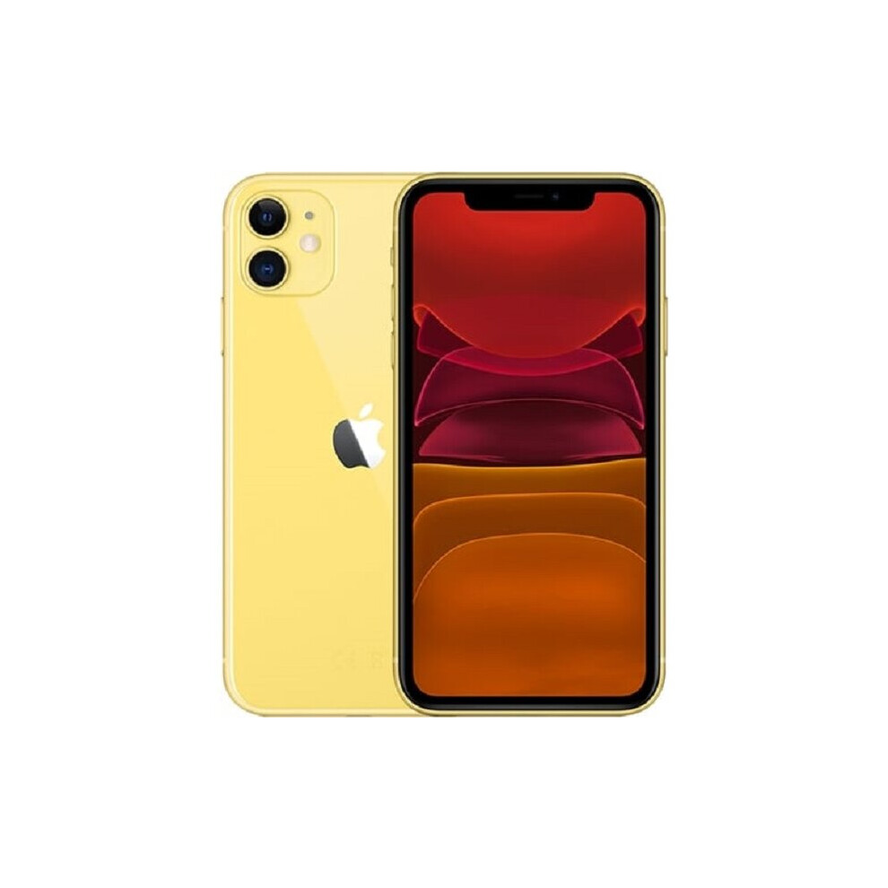 (Yellow) Apple iPhone 11 | 64GB | All Colours (Renewed)