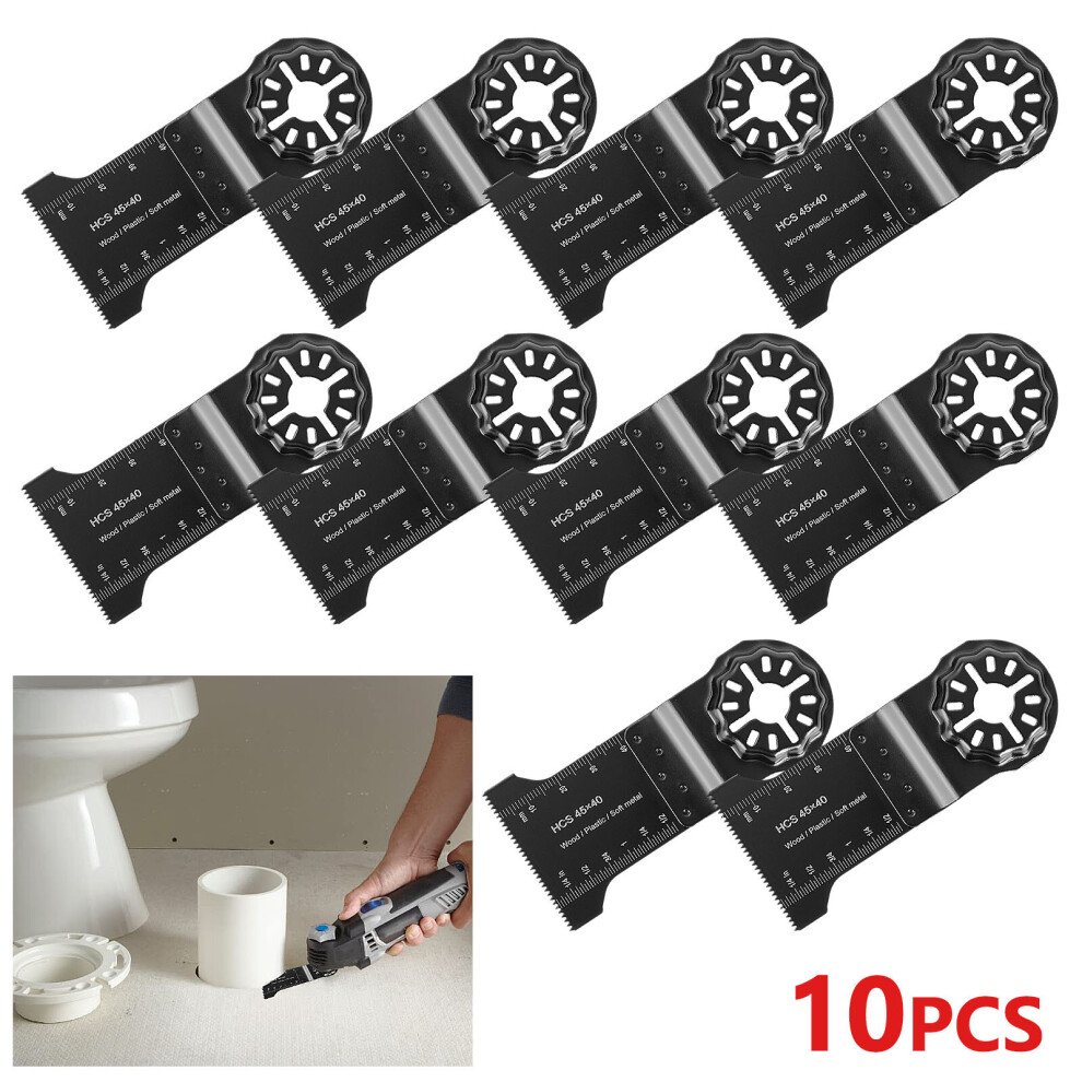 Compatible MultiTool Blade Set Bosch Fein Milwaukee Makita 45mm 10pack