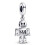Pandora PANDORA Bestie Bot Dangle Charm 792250C01 1