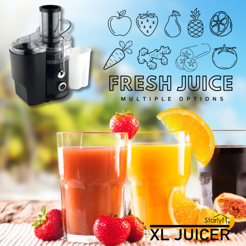 STARLYF XL JUICER, 600w, 2 Speeds 2