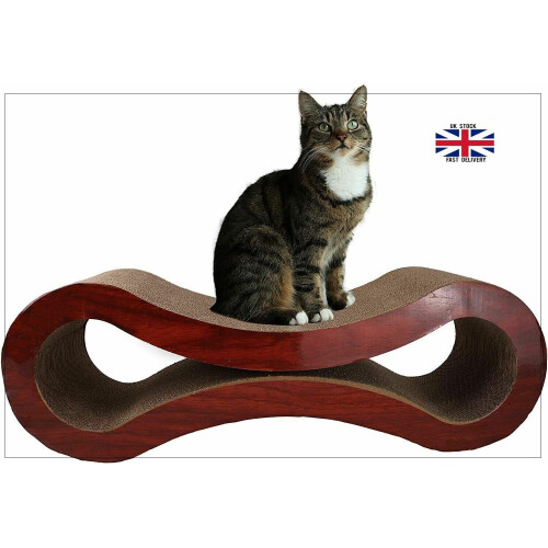 Cat Scratching Post Lounge Bed, Cat Scratcher Cardboard Durable