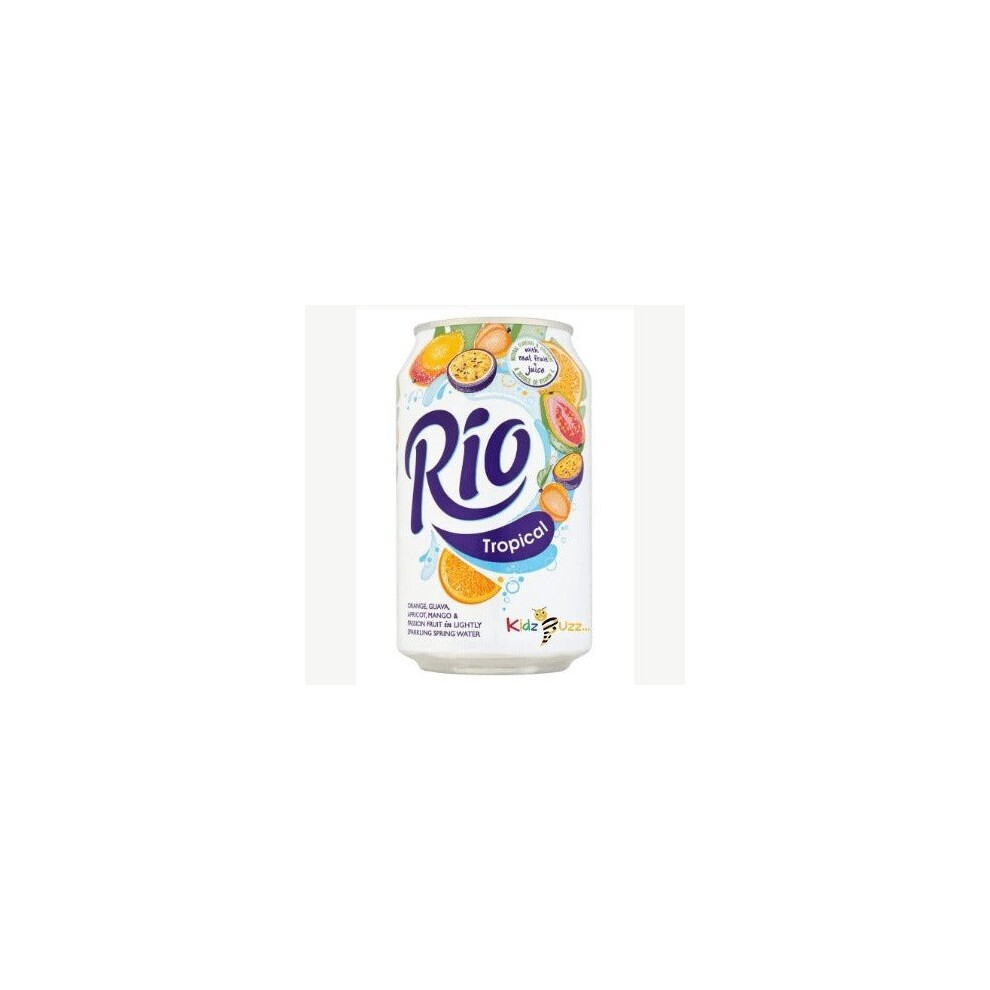 (Pack Of 24) Rio Tropical Fruit Juices Can 