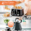GEEPAS (Black) Geepas Kettle & 4 Slice Bread Toaster set 4