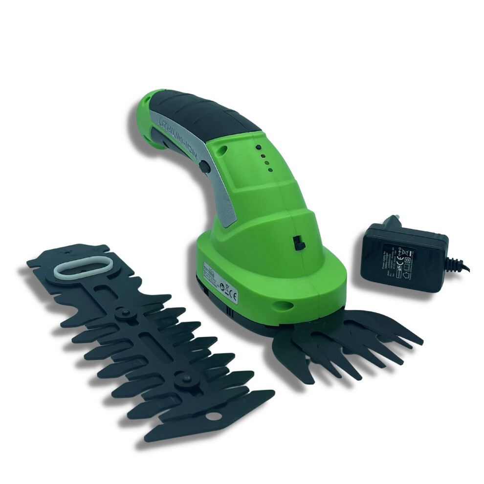 STARLYF - Cordless Hedge Trimmer & Grass Shear, 2-in-1 Hedger, Cordless Trimmer and Pruner, Grass Shears, Rechargeable battery and comfortable grip.