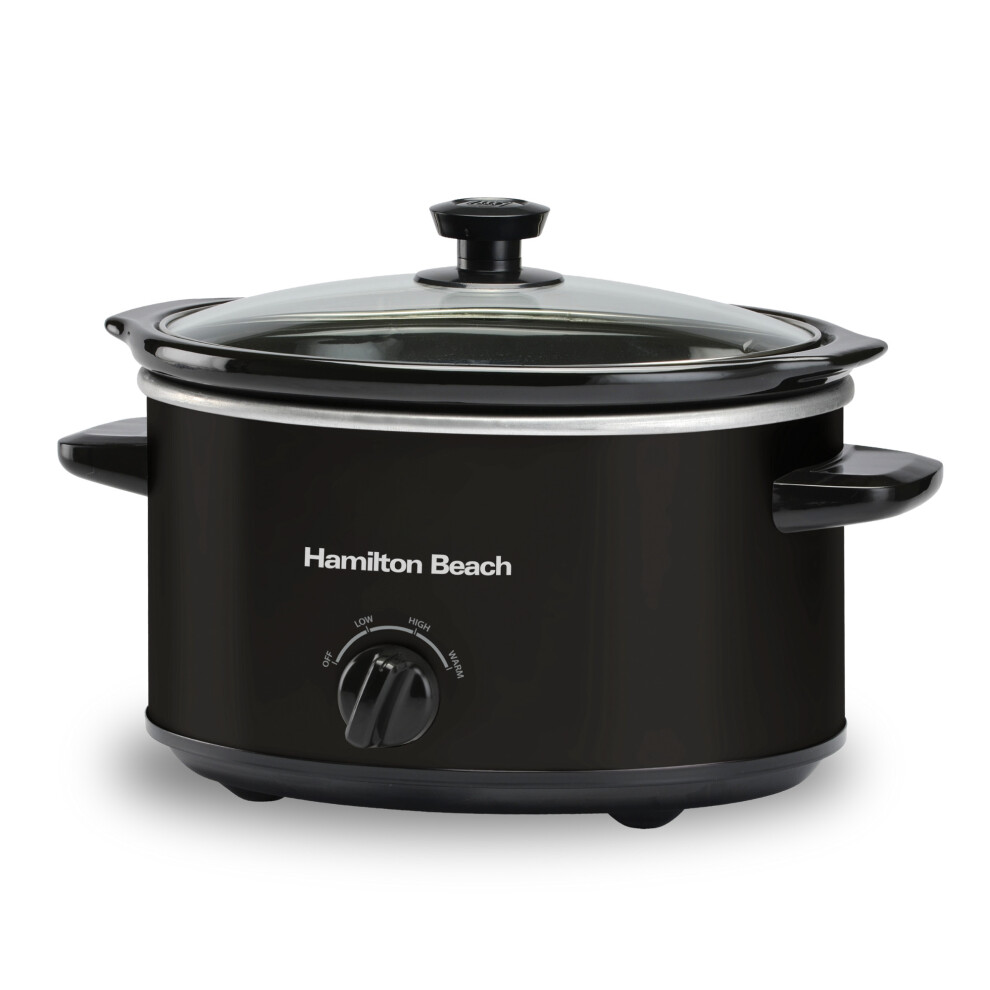 Hamilton Beach 'The Comfort Cook' 3.5L Slow Cooker Black