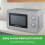 Hamilton Beach Hamilton Beach 20L Standard Silver Microwave 4
