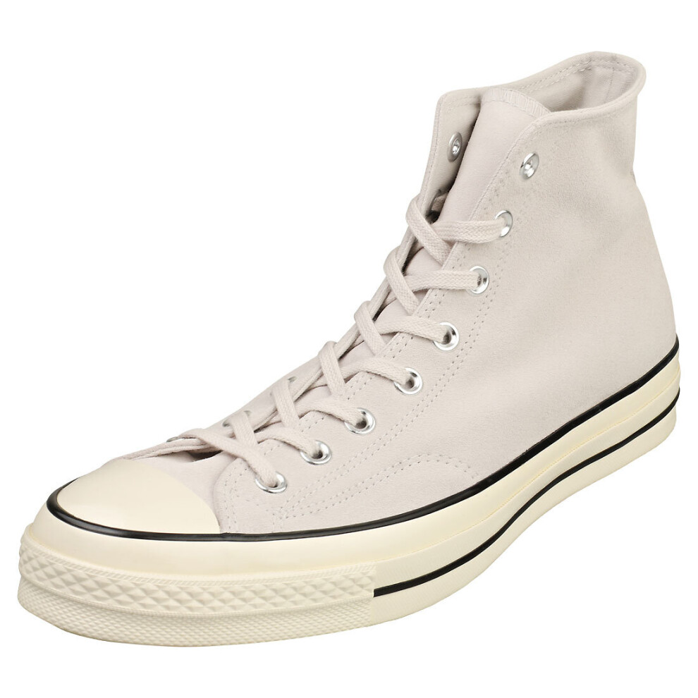 (7.5) Converse Chuck 70 Hi Unisex Casual Trainers in Light Grey