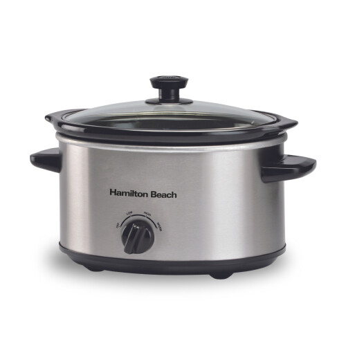 Hamilton Beach Hamilton Beach 'The Comfort Cook' 3.5L Silver Slow Cooker