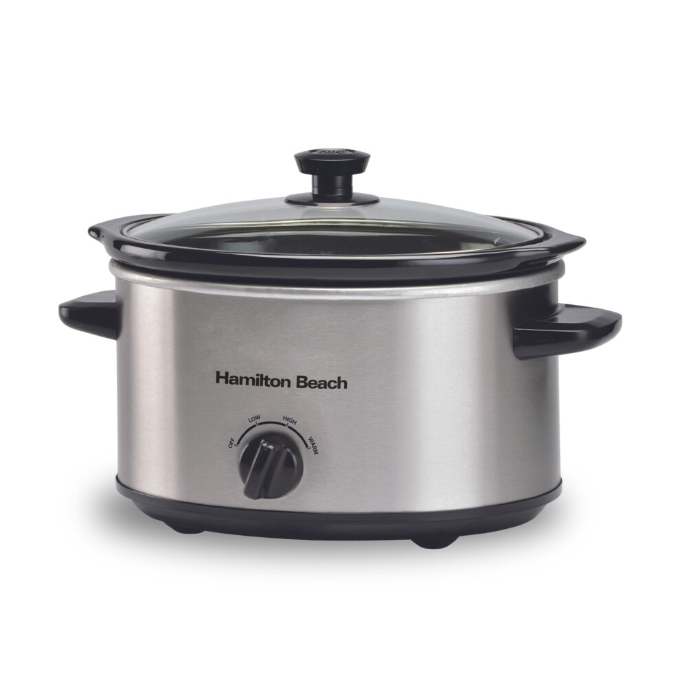 Hamilton Beach 'The Comfort Cook' 3.5L Slow Cooker Silver