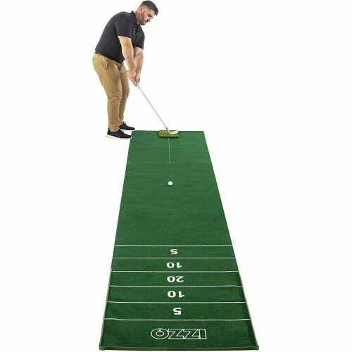 Izzo Golf Chip & Putt Challenge Practice / Training Game & Hitting Mat