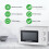 Hamilton Beach Hamilton Beach 20L Standard White Microwave 3