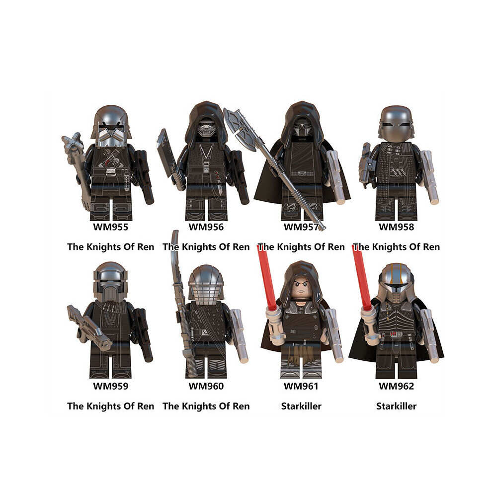 8pcs Star Wars Hero Fit Lego Mini Figures Construction