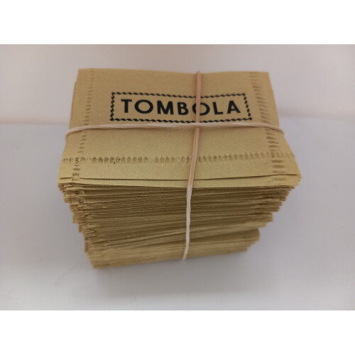 100 Winner Tombola Tickets (Yellow) - Not Numbered 1