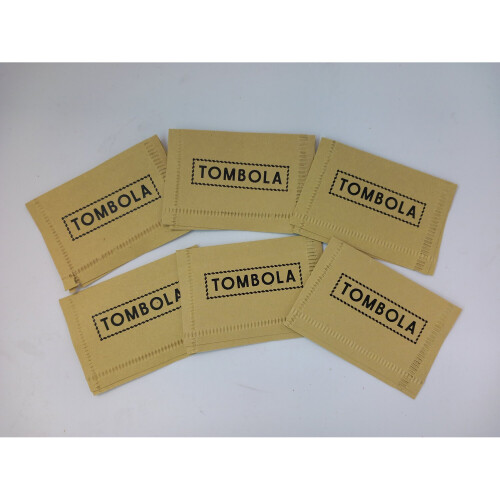 100 Winner Tombola Tickets (Yellow) - Not Numbered 2