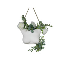 Hanging Indoor Planter Decorative Wall Art Bust Plant Pot Decorative