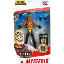 WWE MATTEL Top Picks Elite Rey Mysterio 6-inch Actiefiguur met Deluxe Articulatie