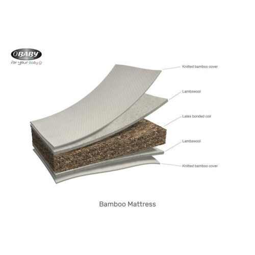 Obaby Obaby Natural Coir/Wool Mattress