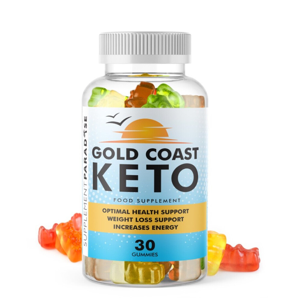 Gold Coast Keto Gummies - 1 Month Supply - Supplement Paradise