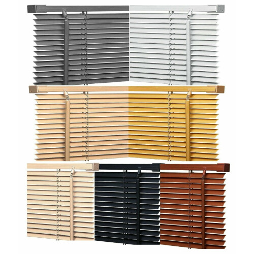 (45cm X 150cm) Grey PVC Venetian Trimmable Window Blinds