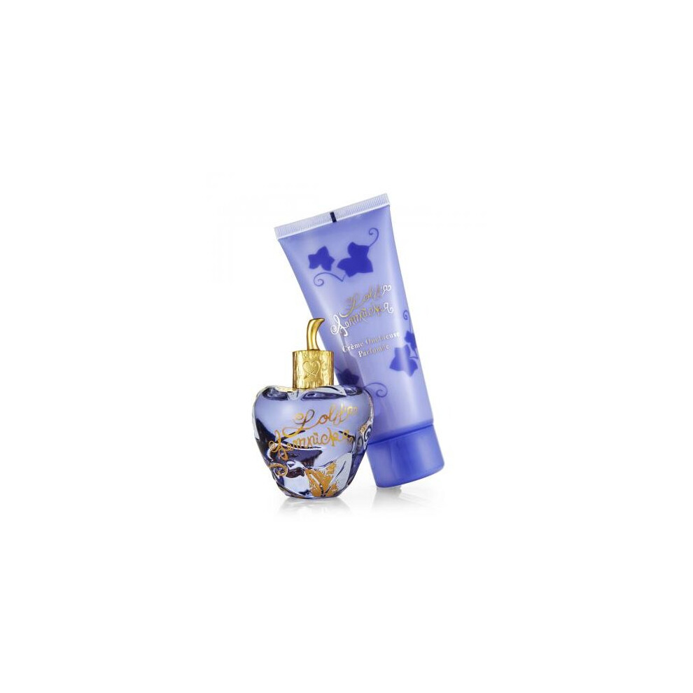 Lolita Lempicka 2 Pcs Set For Women: 1.7 Edp Sp + 3.4 Perfumed Velvet Cream