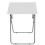 (White) AAMEN Folding Snack Table, Indoor Outdoor Coffee Drink, 1