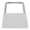 (White) AAMEN Folding Snack Table, Indoor Outdoor Coffee Drink, 2