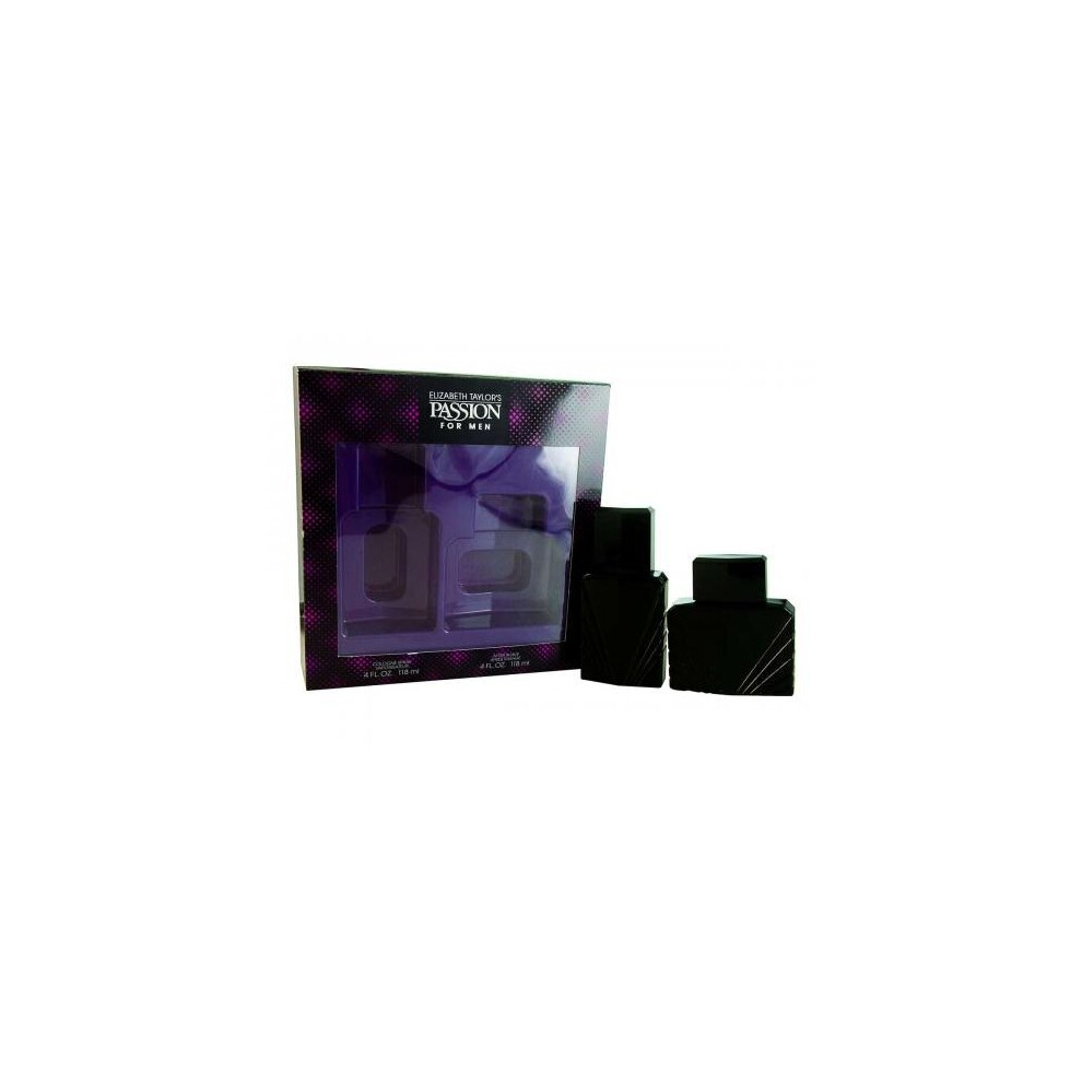 Passion 2 Pcs Set For Men: 4 Oz Col Sp + 4 Oz A/S