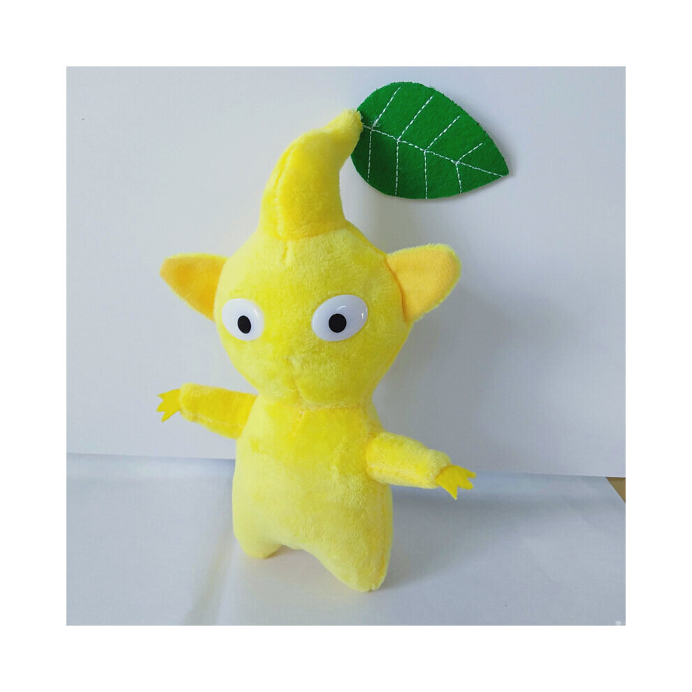 (Yellow-Leaf) Pikmin 4 Plush Toy  Ice Pikmin Aoqi Plush Soft Toys