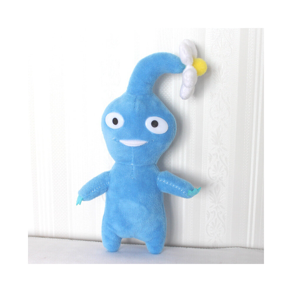 (Blue-Flower) Pikmin 4 Plush Toy  Ice Pikmin Aoqi Plush Soft Toys