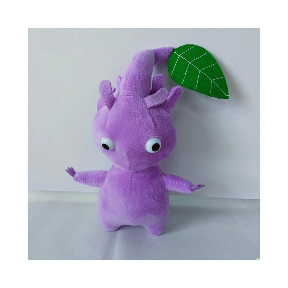 (Purple-Leaf) Pikmin 4 Plush Toy  Ice Pikmin Aoqi Plush Soft Toys