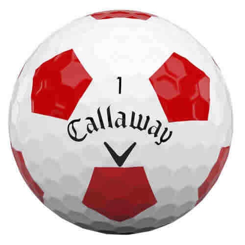 Callaway (White/ Red) Callaway Truvis GOLF BALLS GRADE A White/ Red