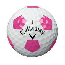 (White/ Pink) Callaway Truvis GOLF BALLS GRADE A White/ Red
